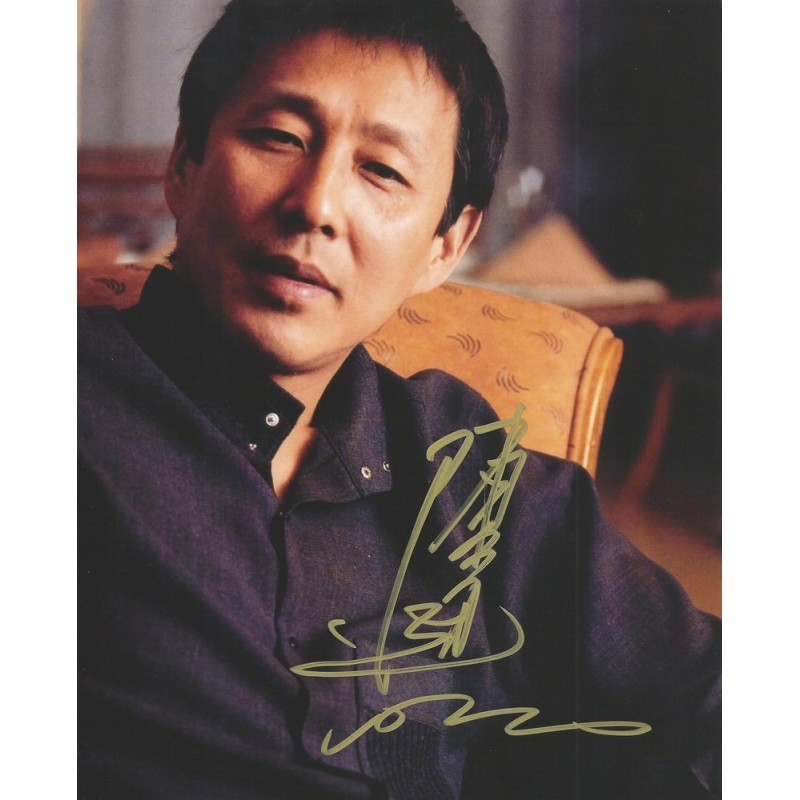 Authentic Chen Daoming signed portrait photo autograph obtained in Cannes 2014, verified by RACC and AFTAL members.